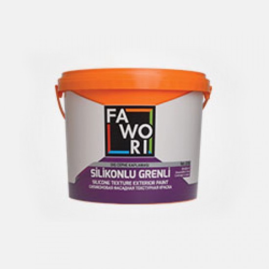 Fawori Silikonlu Grenli Dış Cephe Kaplaması 25kg